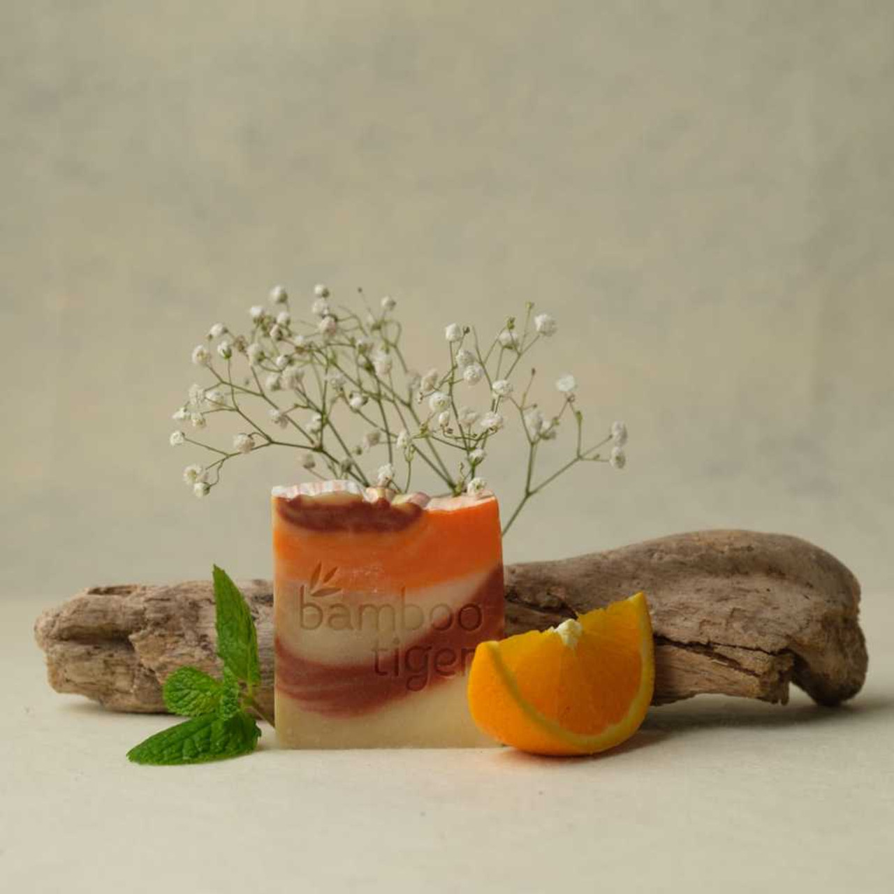 Bamboo Tiger Soap Air Orange & Peppermint, 135gr