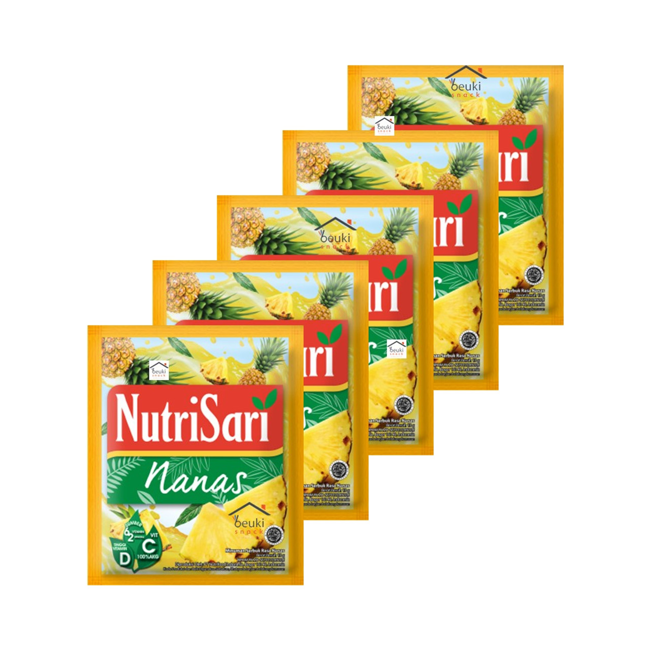 NutriSari Pineapple, 10 Sachets