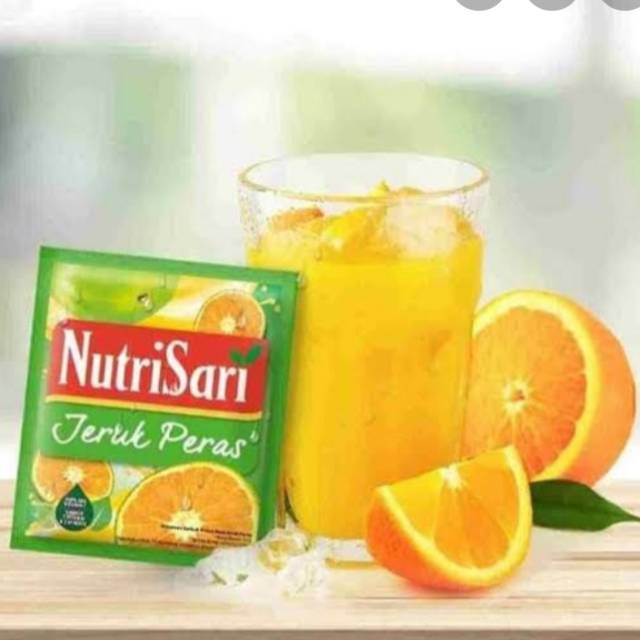 NutriSari Instant Drink Rasa Jeruk Peras - Squeezed Orange Flavour