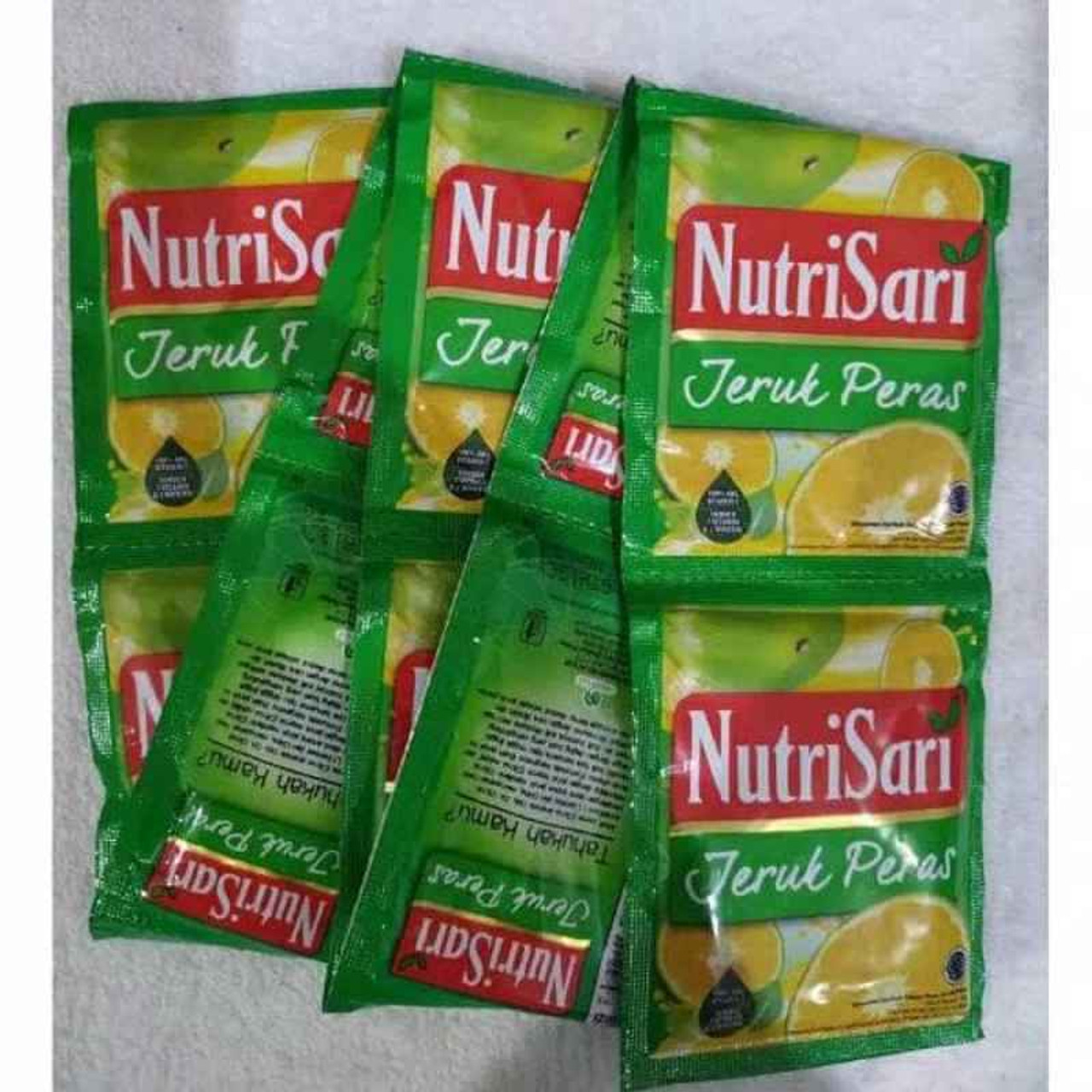 NutriSari Orange Juice, 10 Sachets