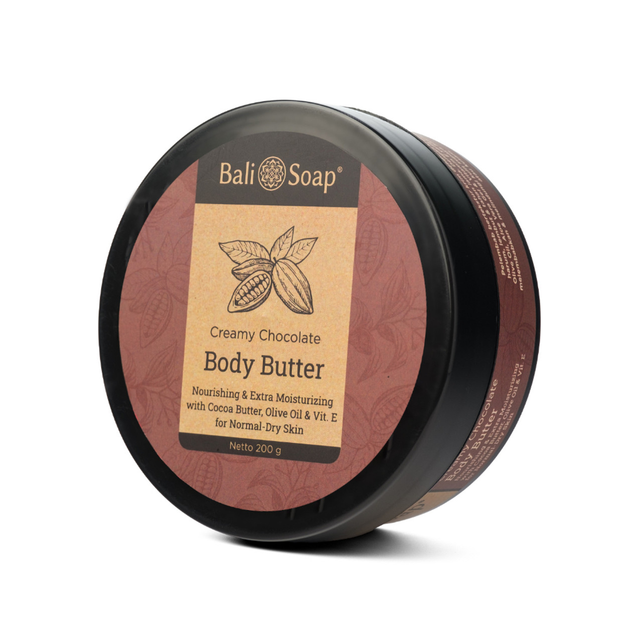 Bali Soap Body Butter - Creamy Choco , 200gr