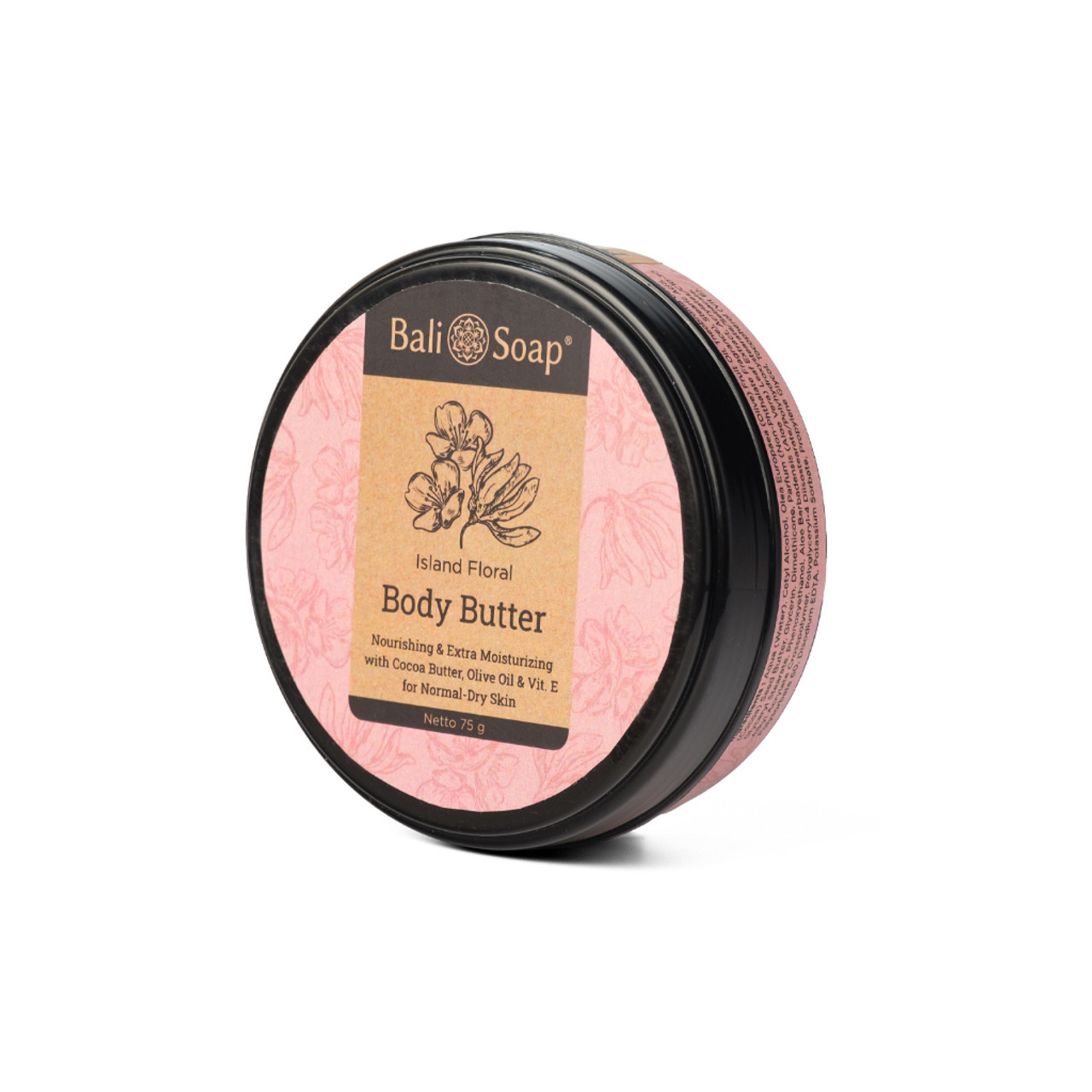 Bali Soap Body Butter - Island Floral, 75gr