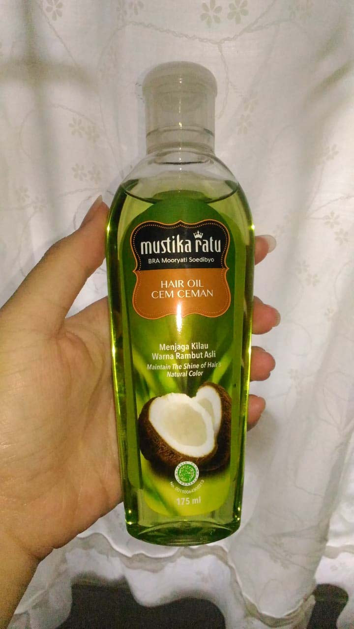 Mustika Ratu Hair Oil  Cem-Ceman, 175 ml