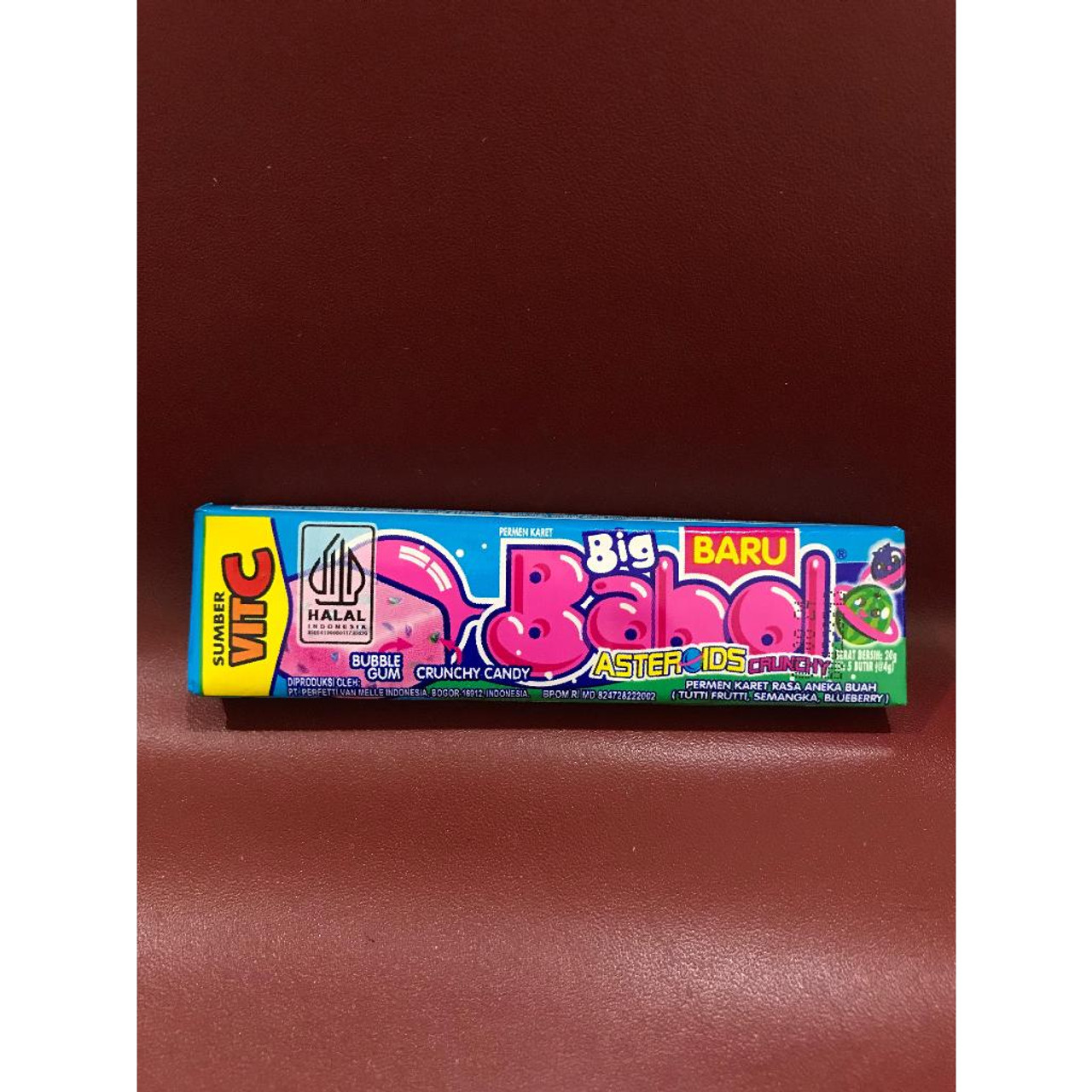 Big Babol Chewing Gum Asteroids Crunchy Stick 20g (2 pcs)
