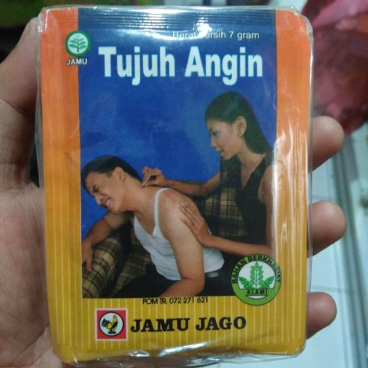 Jamu Jago Tujuh Angin, 70gr (10 sachet @7gr)