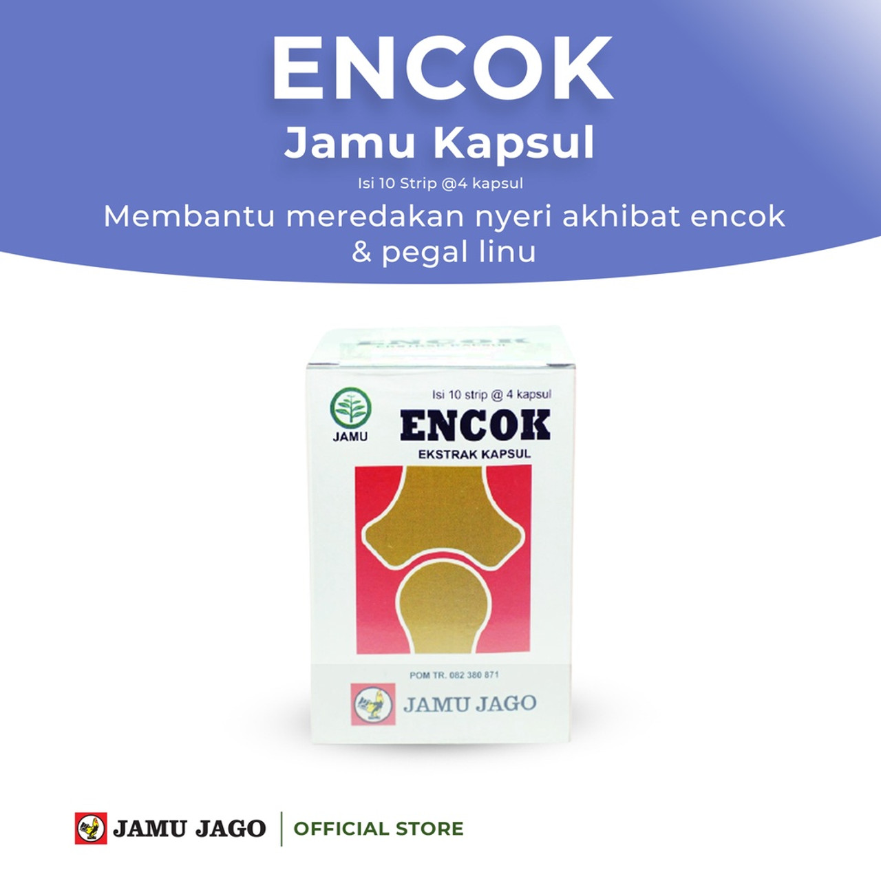 Jamu Jago Encok Jamu Kapsul