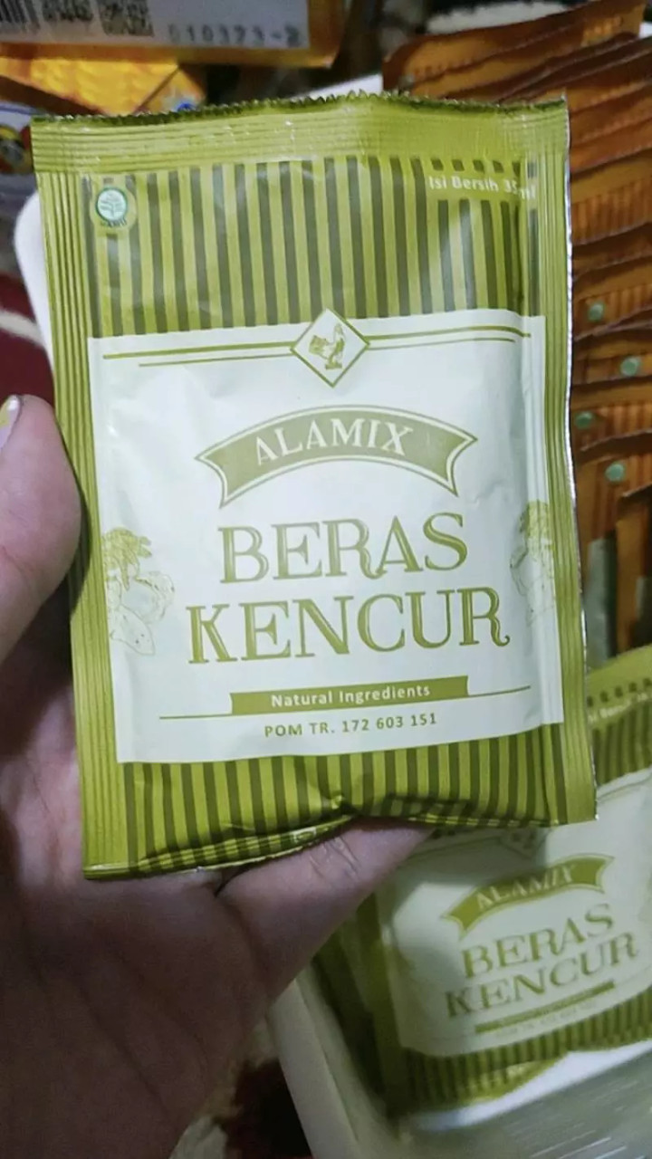 Jamu Jago Alamix Beras Kencur