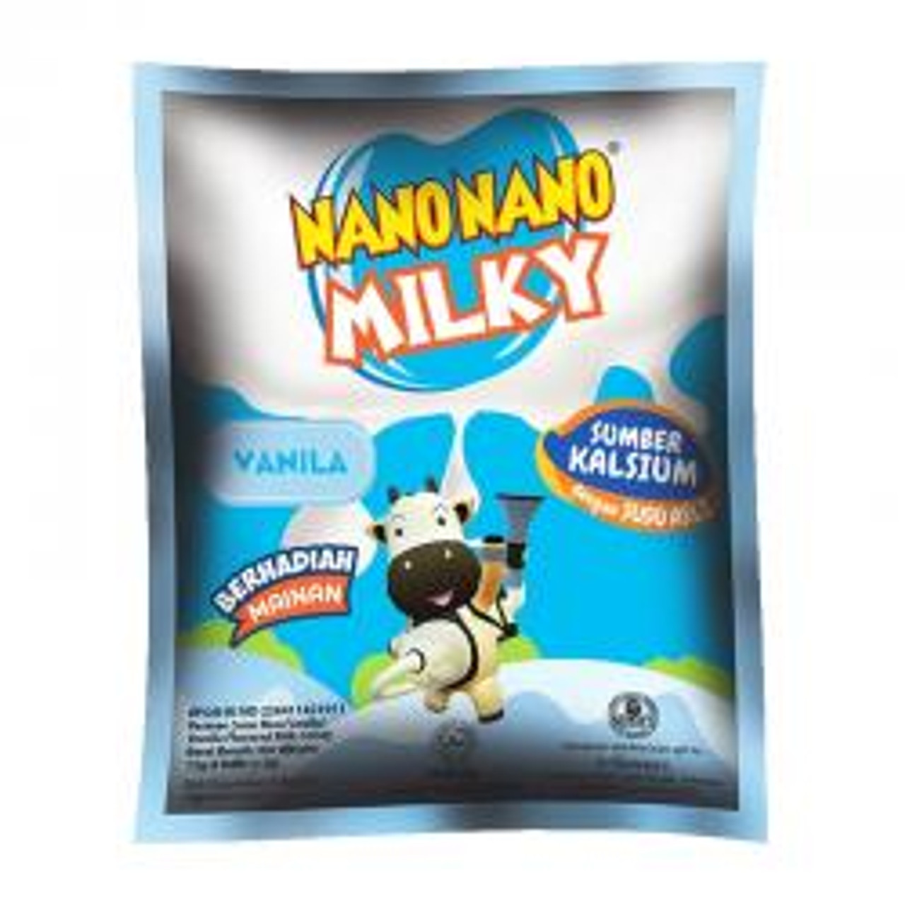 Nano Nano Candy Milky Vanilla, 12 gr (Pack of 3)