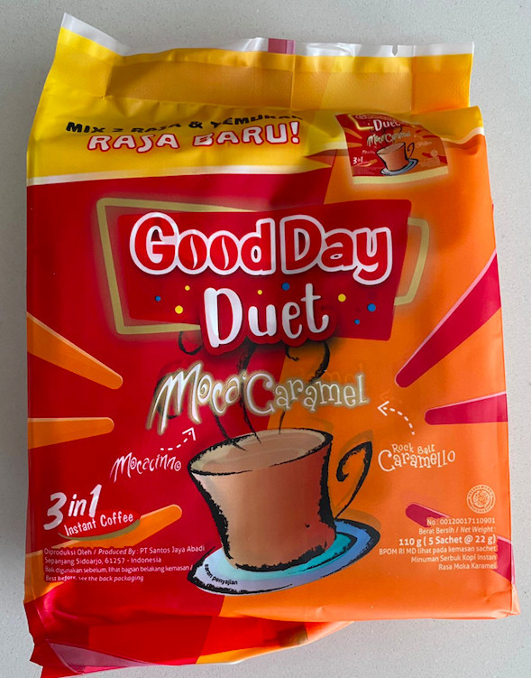 Good Day Duet Moca'caramel, 110gr (5ct @22gr)
