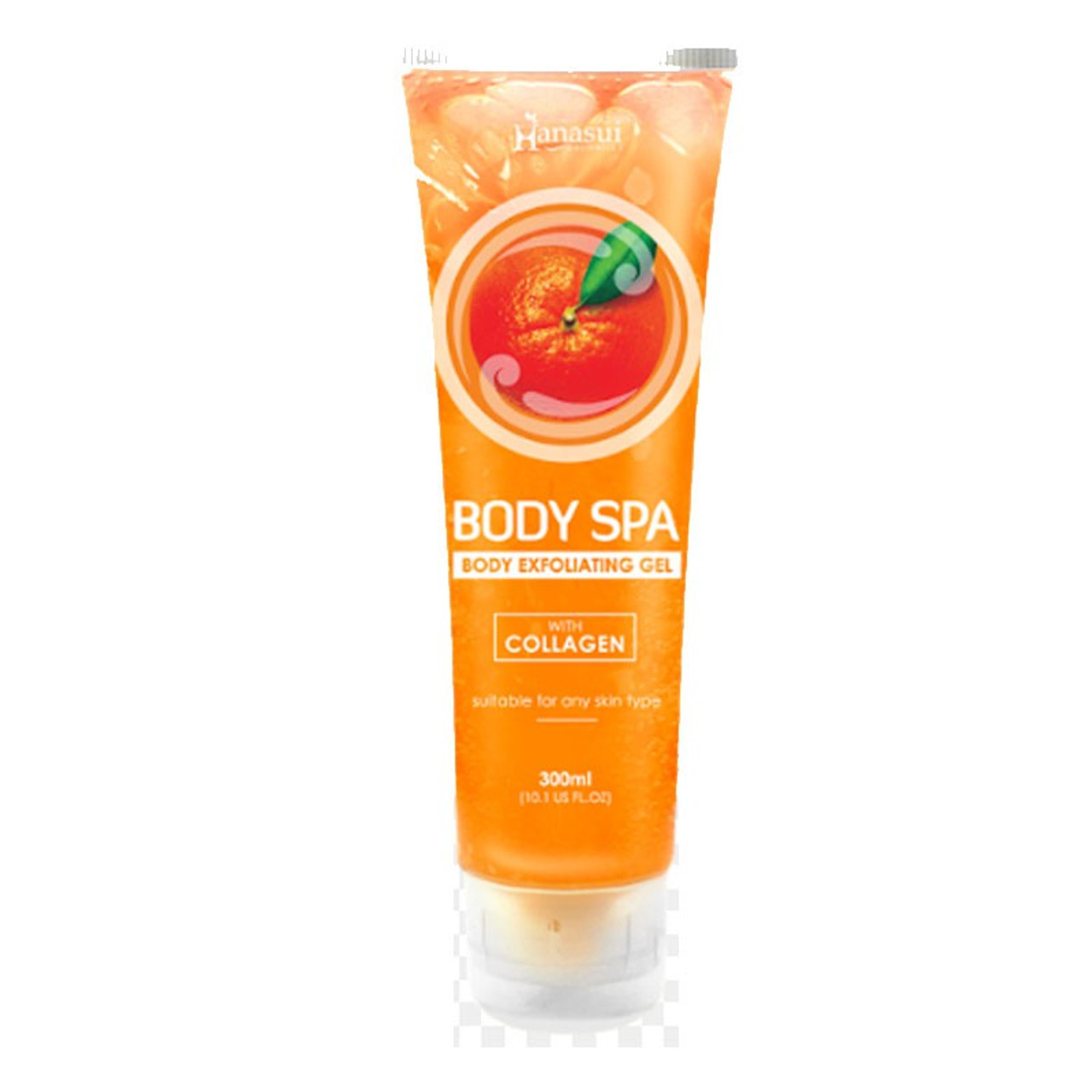 Hanasui Vita Smoothies Body Spa Exfoliating Gel (Orange), 300 ml