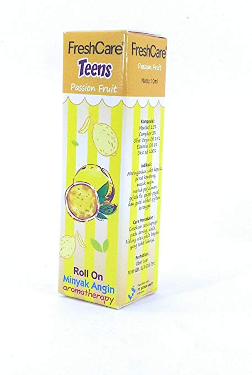 Fresh Care Teens Aromatherapy Roll On Oil - Passion Fruit, 10 Ml