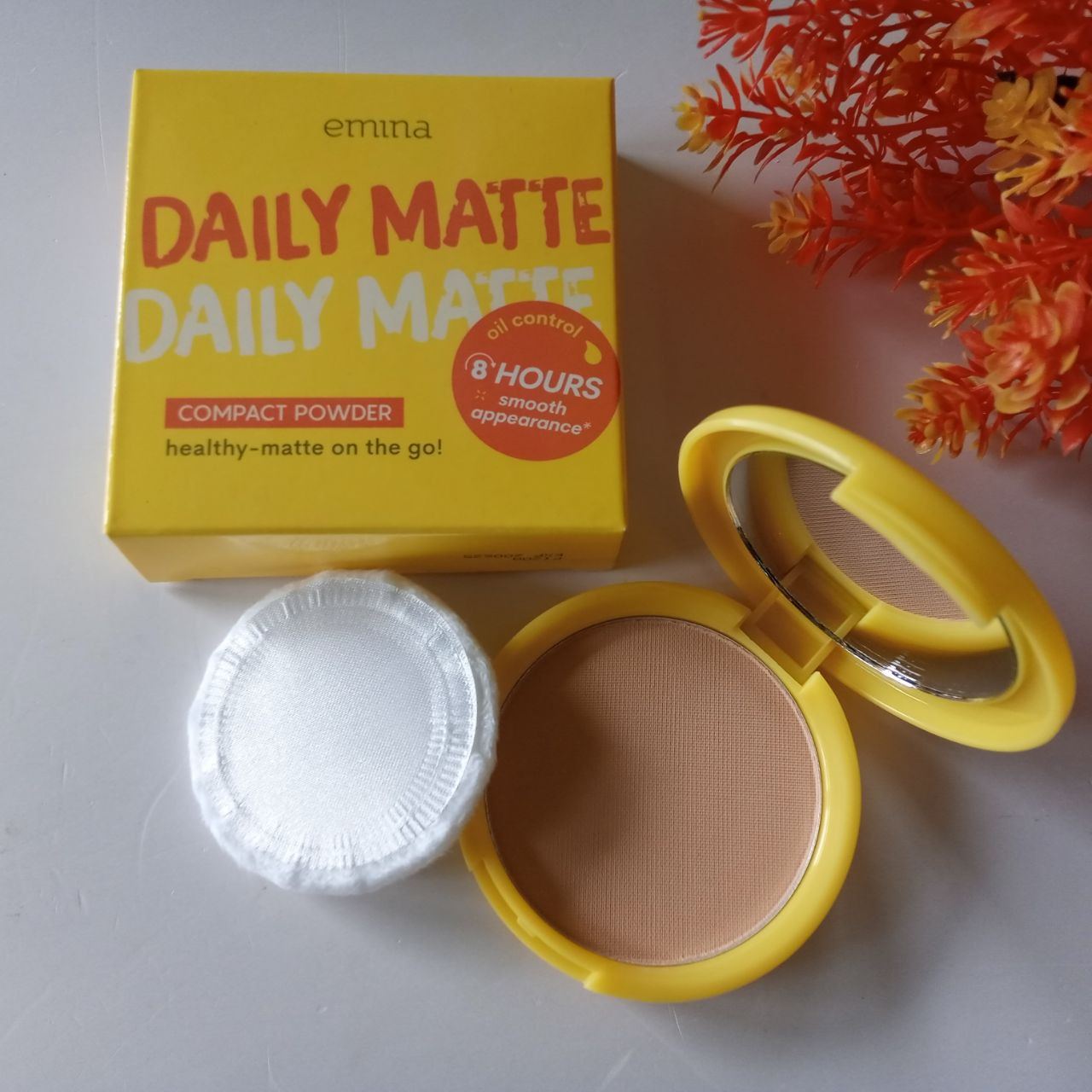 Emina Daily Matte Compact Powder 02 Natural, 11gr