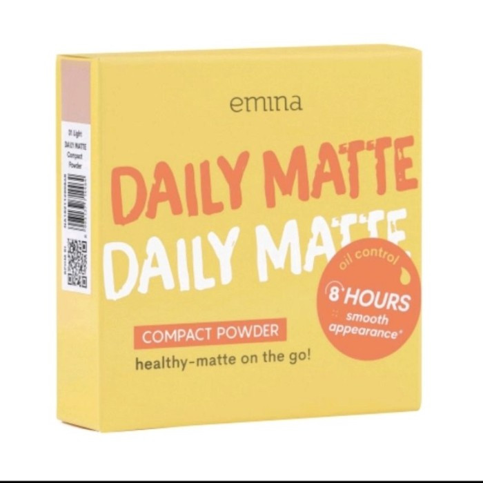 Emina Daily Matte Compact Powder 03 Caramel, 11gr