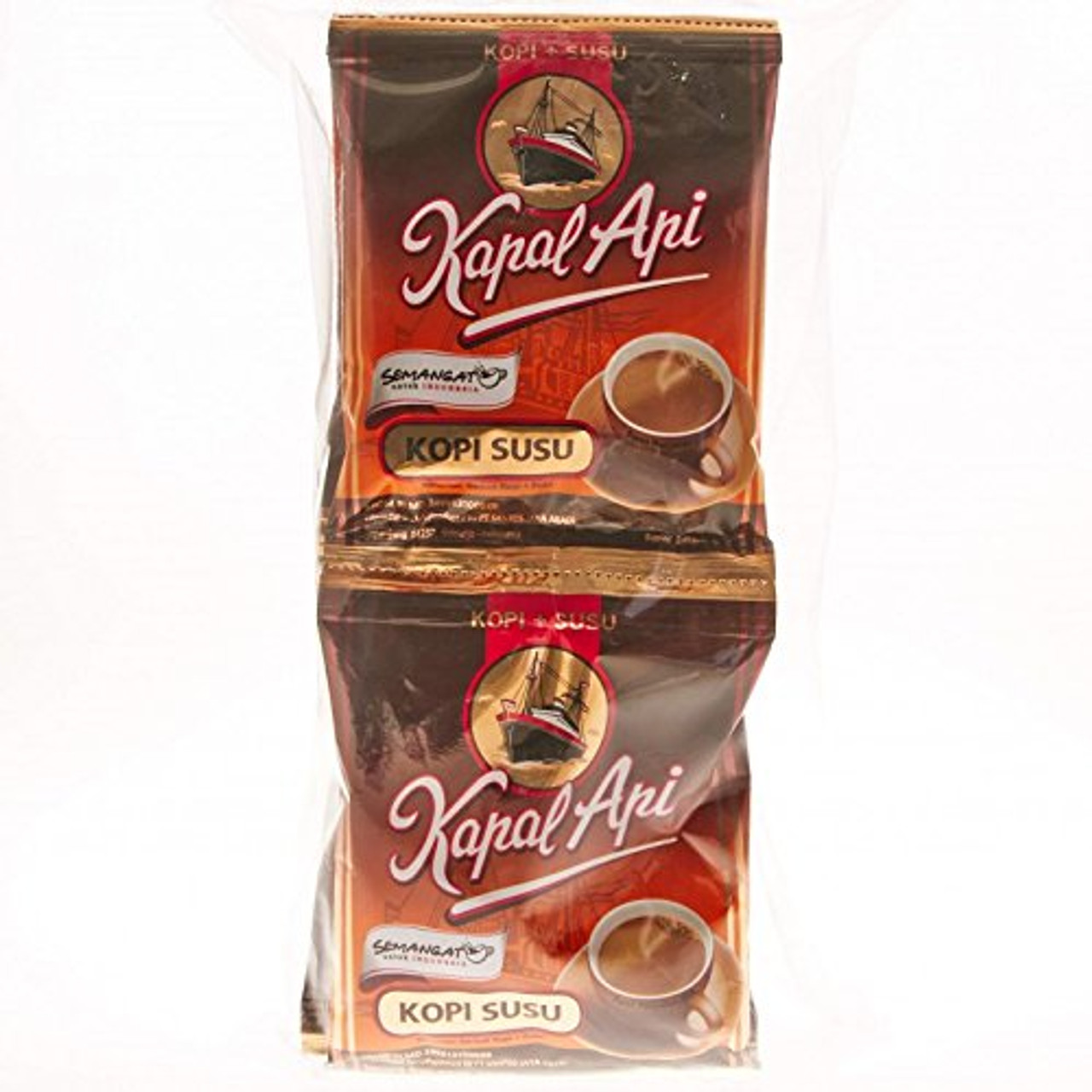 Kapal Api Kopi Susu Instant Coffee, 1.0 Oz (Pack of 10)