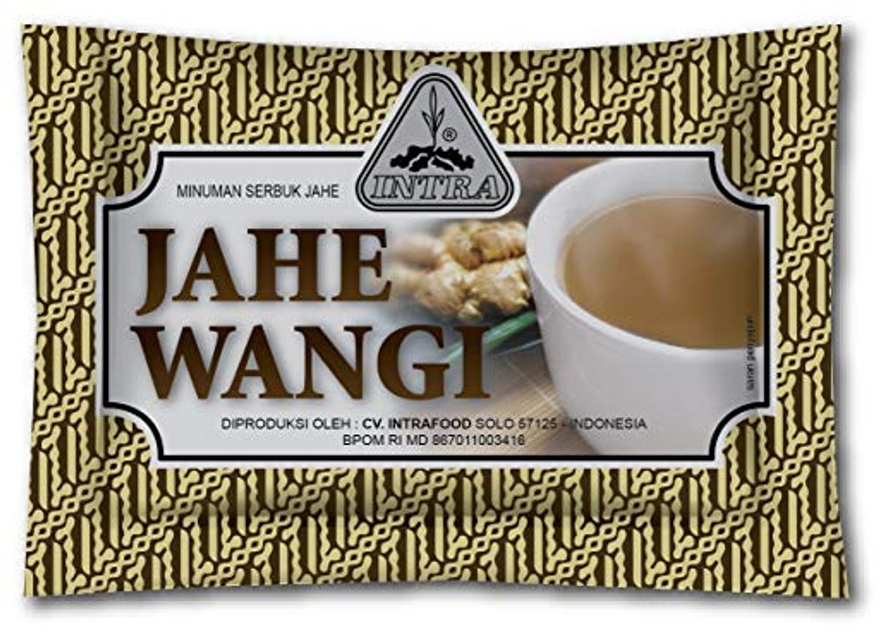 Intra Jahe Wangi, 15 Gram ( 10 Sachets)