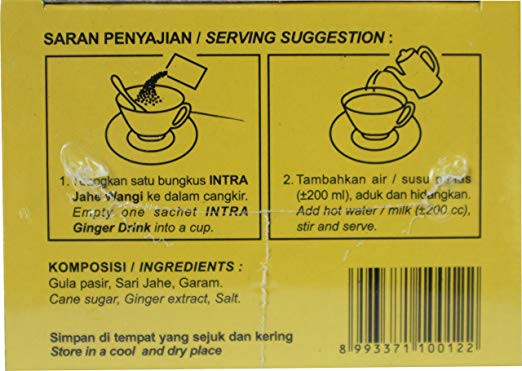 Intra Jahe Wangi 5-ct, 75 Gram - Javanese Taste