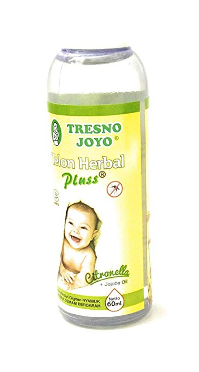 Tresno Joyo Minyak Telon Oil plus - Citronella, 60 Ml (2 Fl Oz)