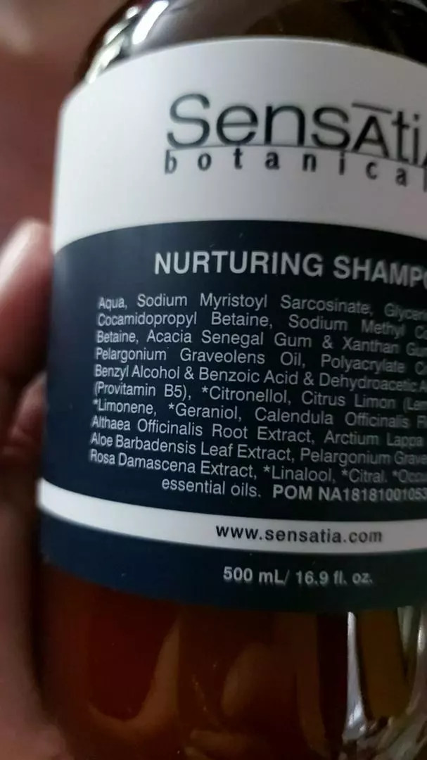 Sensatia Botanicals Nurturing Shampoo, 500ml