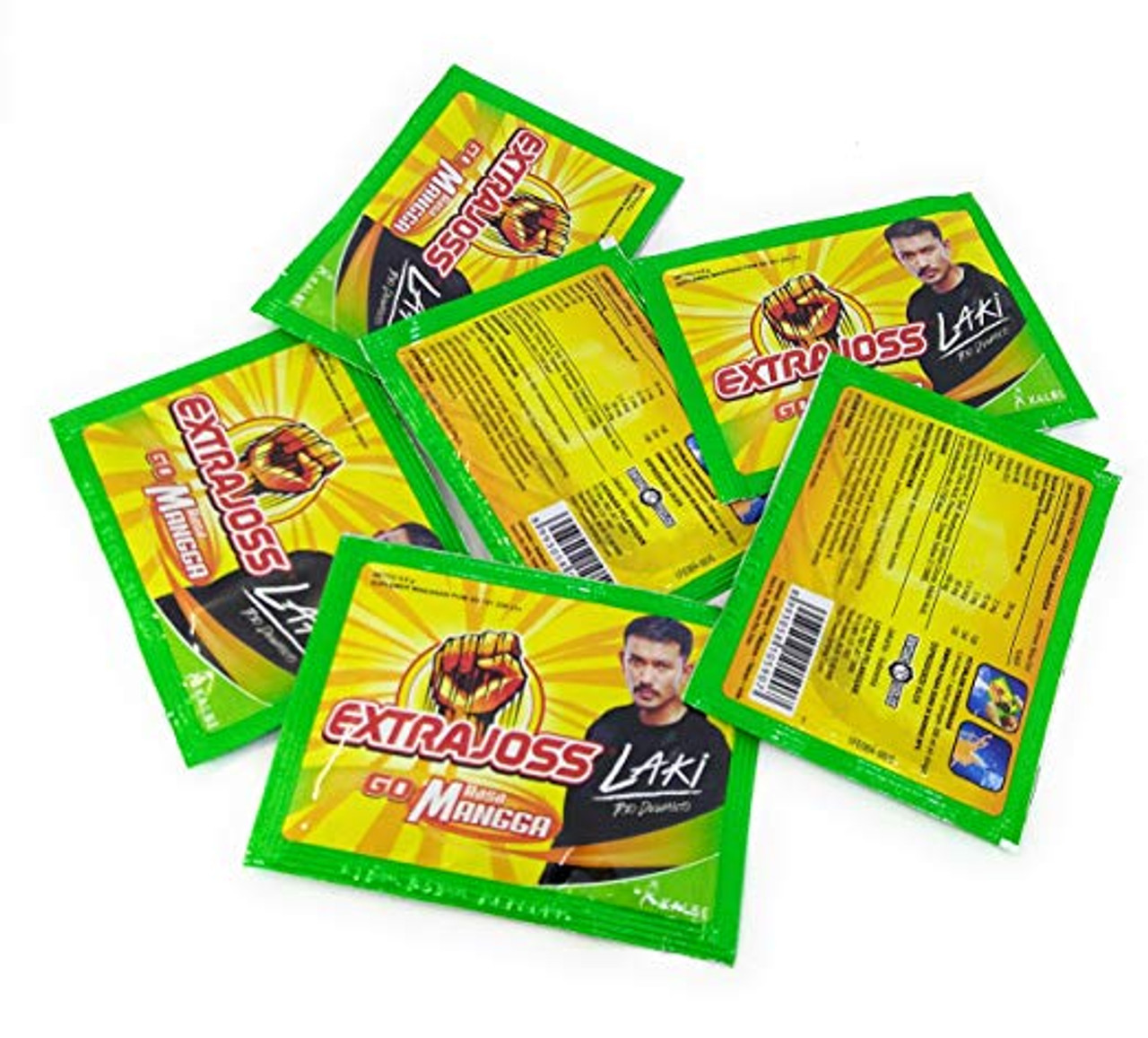 Extra Joss Go Mangga (Mango) Energy Drink Powder 6 x 4.8gr (1 Pack)