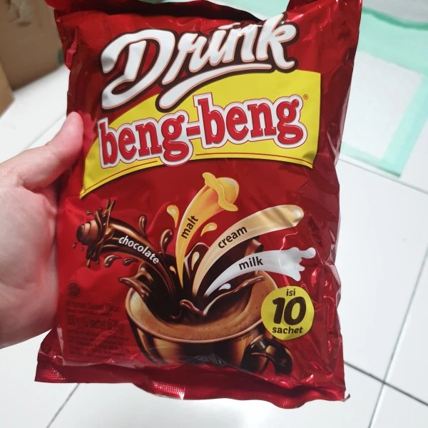 Beng Beng Instant Chocolate Drink, 29gr (Pack of 10)