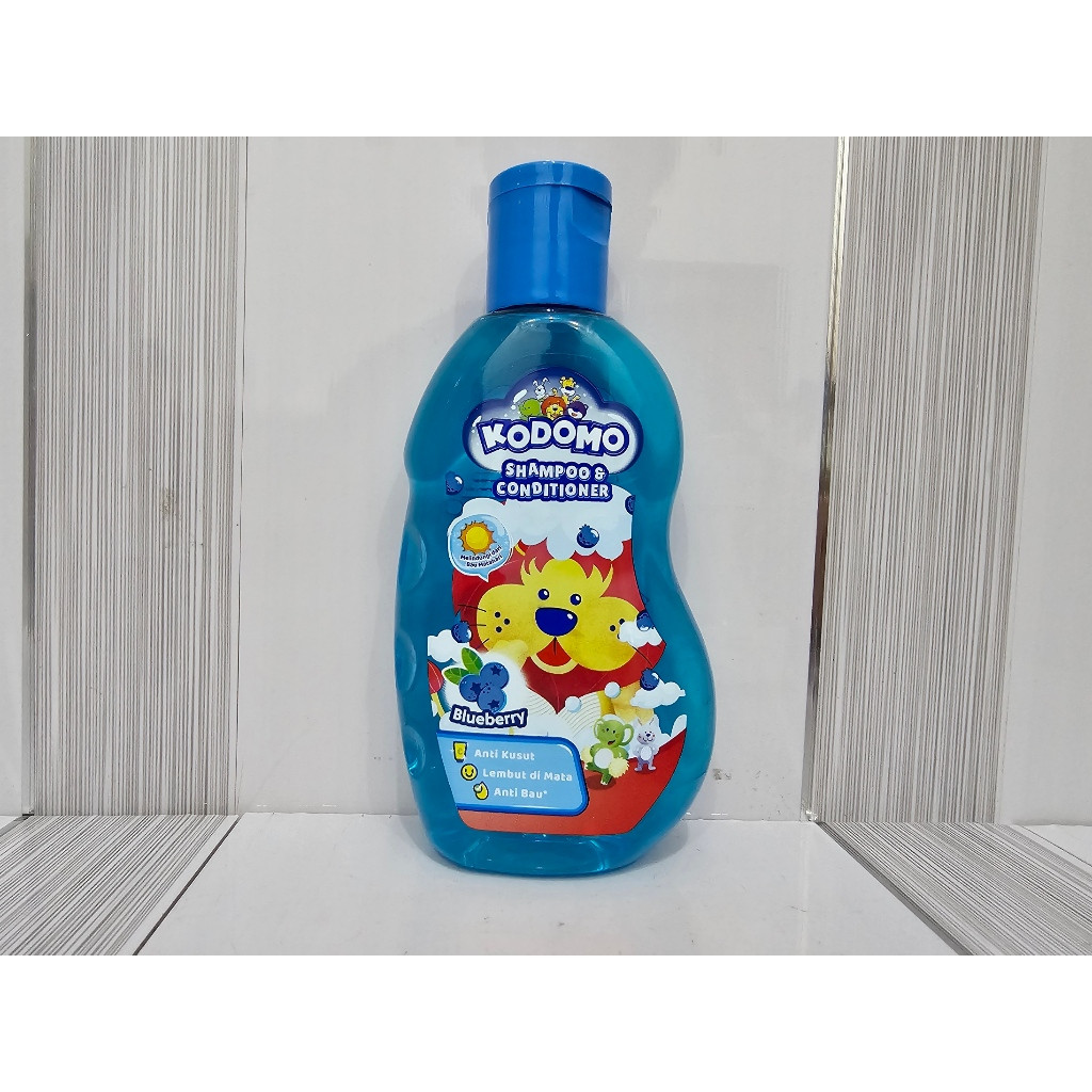 Kodomo Kids Shampoo & Conditioner Blueberry, 200ml