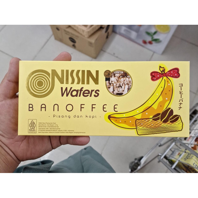 Nissin Wafer Banoffee, 137gr