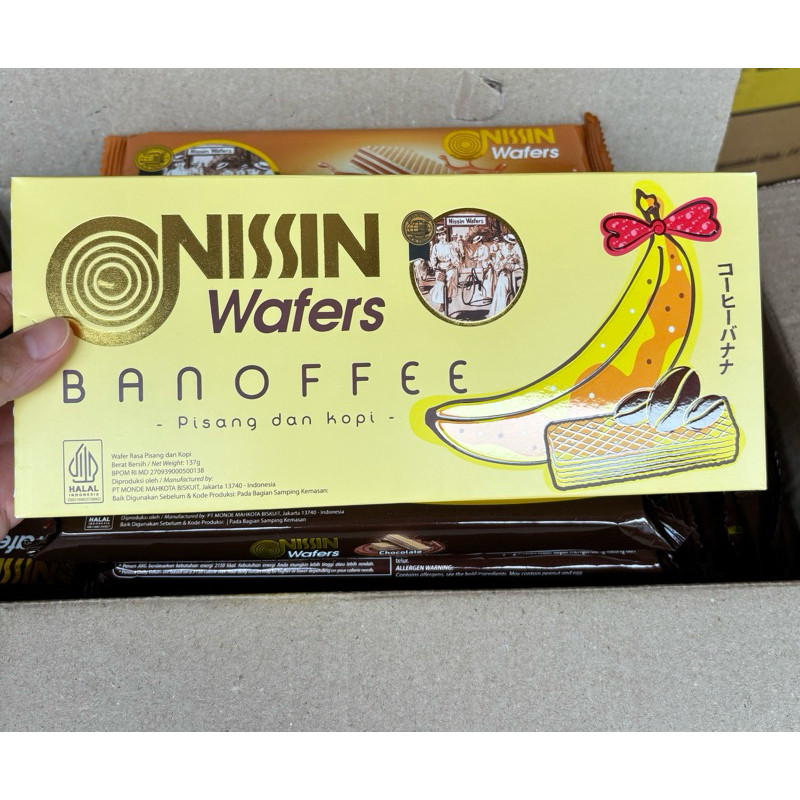 Nissin Wafer Banoffee, 137gr