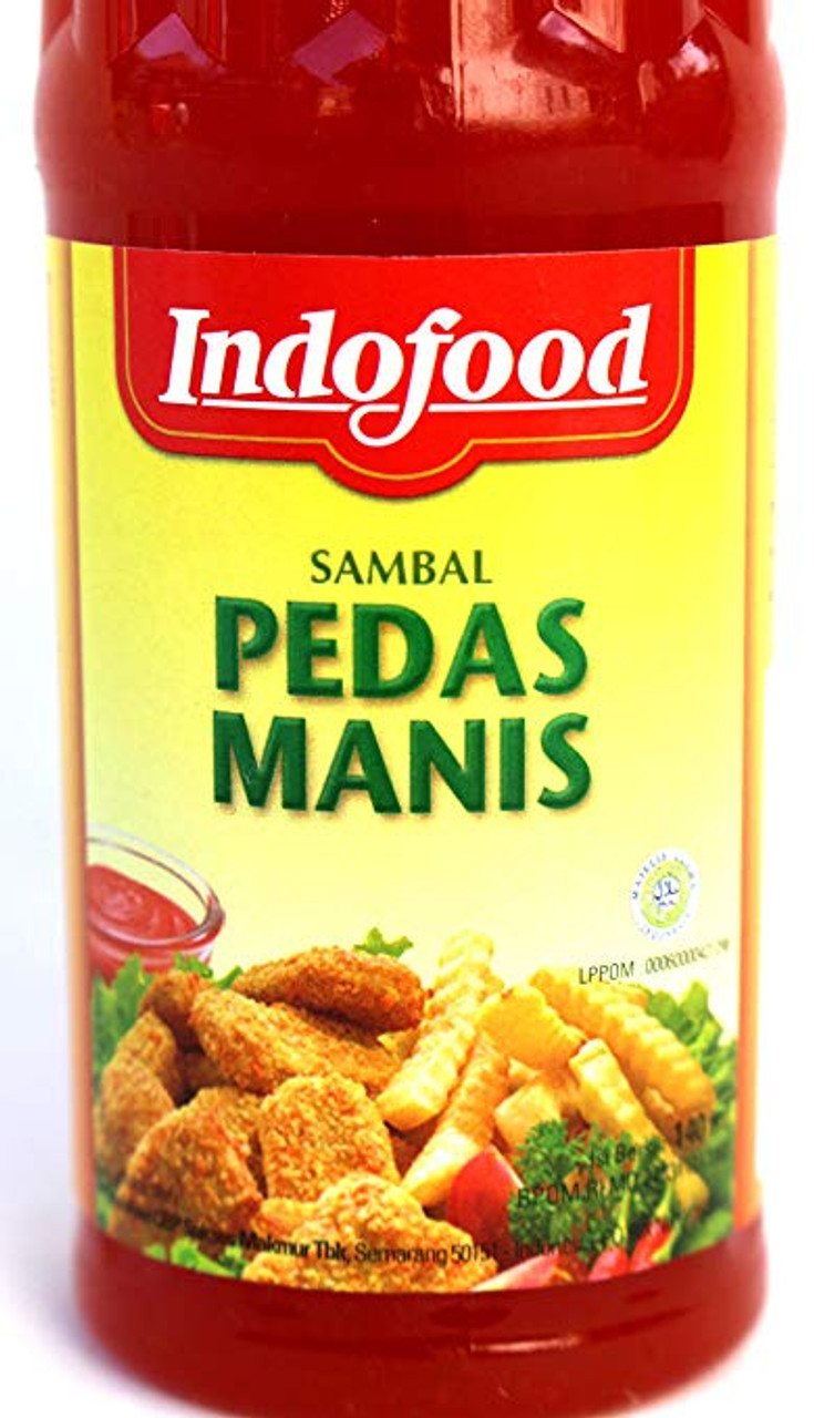 Indofood Sambal Pedas Manis - Sweet Hot Sauce, 135 ml