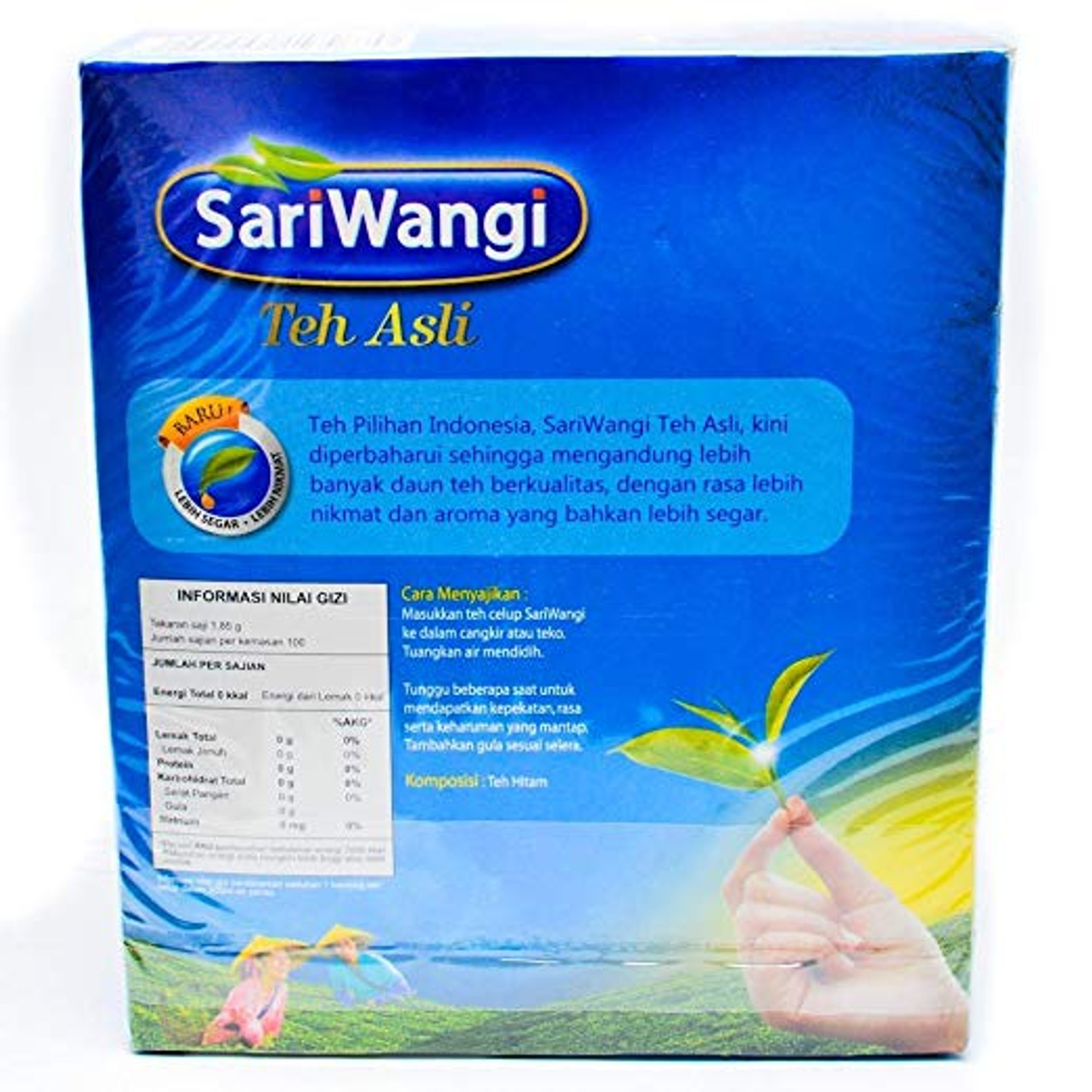 Unilever Indonesia tea Sariwangi tea Sari Wangi 1.85gX100 packs [BALI souvenir popular tea tea back Recommended tea Java tea Java tea Jasmine [parallel import goods]