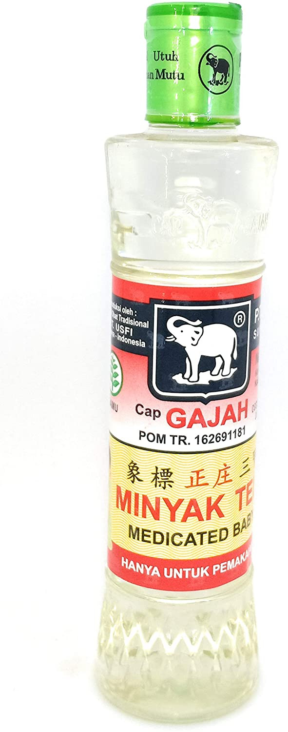 Cap Gajah Minyak Telon (Medicated Baby Oil), 120 ml - UD Jawa Berkah Makmur