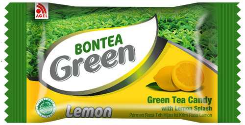 Bontea Green Tea Candy With Lemon Splash 144 Gram Ud Jawa Berkah