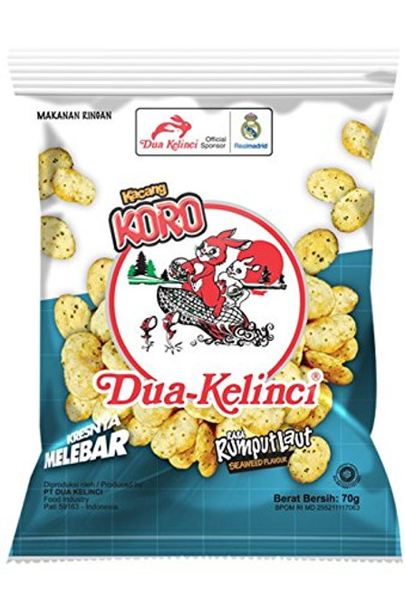 Dua Kelinci Kacang Koro Rumput Laut, 70 Gram