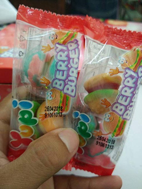 Yupi Gummy Candy Berry Burger 24-ct (1 Box)