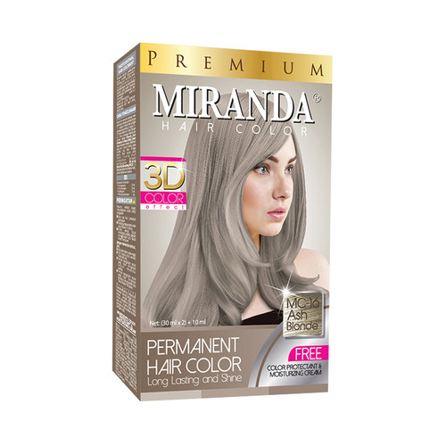 Miranda Hair Color Ash Blonde MC-16 (30ml + 30gr)