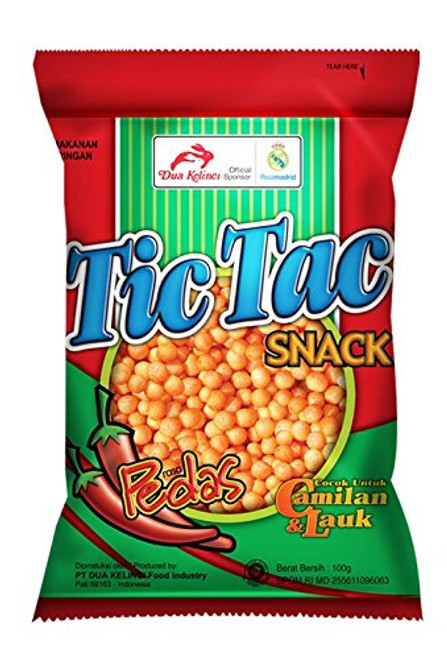 Dua Kelinci Tic Tack Pedas, 80 Gram