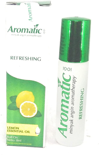 Aromatic 1001 Aromatherapy Oil - Refreshing (with Lemon Oil), 8 Ml
