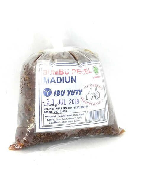 Ibu Yuti Sambel Pecel Madiun, 450 Gram