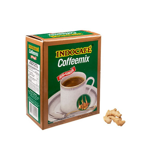 Indocafe Coffeemix Jahe Ginger 5-ct, 100 Gram Indocafe Coffeemix Jahe Ginger 5-ct, 100 Gram
