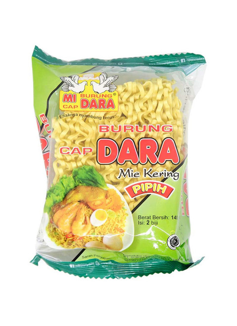 Mi Cap Burung Dara Mie Kering Pipih 140 gr 