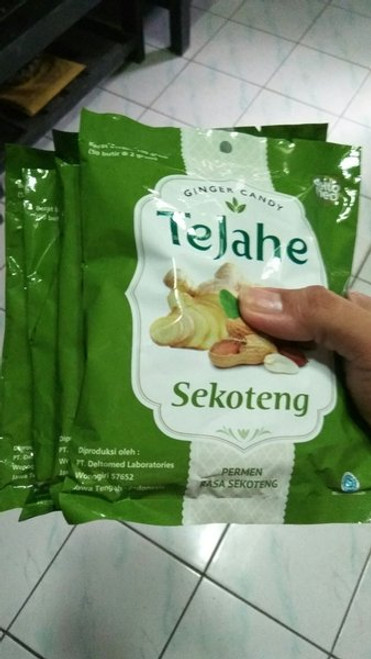 Tejahe Ginger Candy Sekoteng, 100 Gram