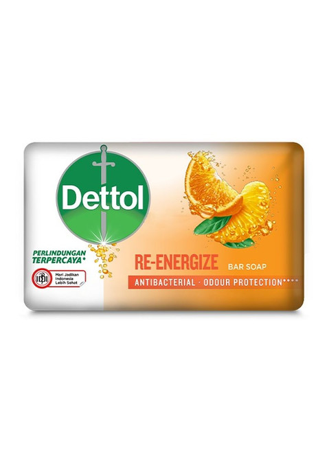 Dettol Re-Energize Sabun Antibacterial Bar Soap, 105 gram