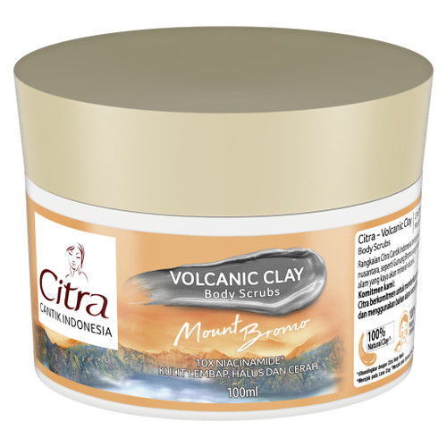 Citra Volcanic Clay Body Scrubs Mount Bromo  100ml