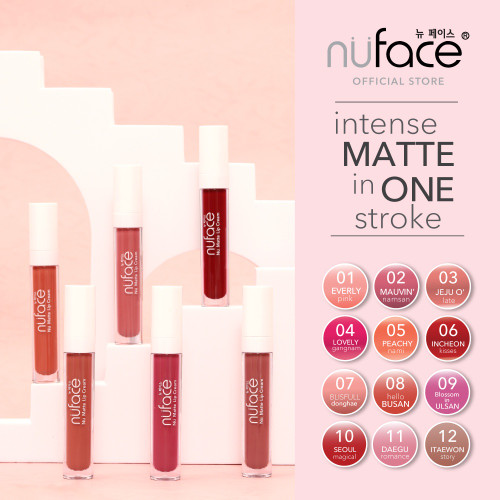 Nuface Nu Matte Lip Cream Hello Busan, 4gr