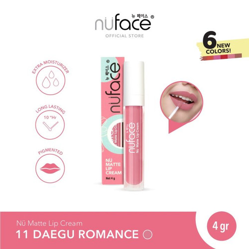 Nuface Nu Matte Lip Cream Daegu Romance, 4gr