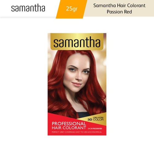 Samantha Hair Colorant Passion Red Box 25gr