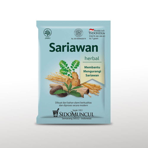 Sido Muncul Jamu Sariawan, 70gr (10ct @ 7gr)