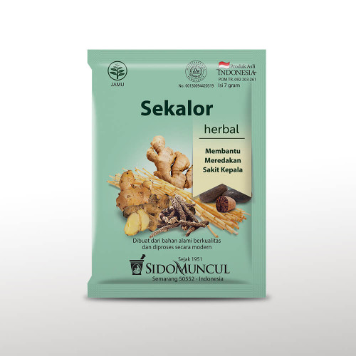 Sido Muncul Jamu Sekalor, 70gr (10ct @7gr)