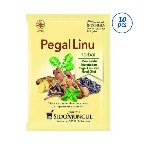 Sido Muncul Jamu Komplit Pegal Linu 10 Sachets