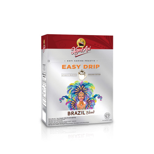 Kapal Api Easy Drip Brazil Blend 5-ct, 50 Gram
