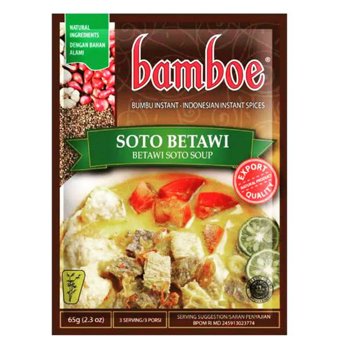 Bamboe Soto Betawi Seasoning, 65gr